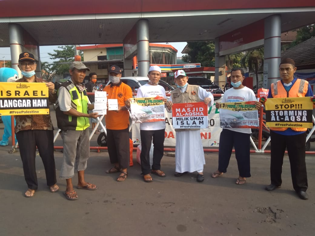 Aksi Solidaritas Umat Muslim Indonesia untuk Palestina dan Bela Masjid Al-Aqsa